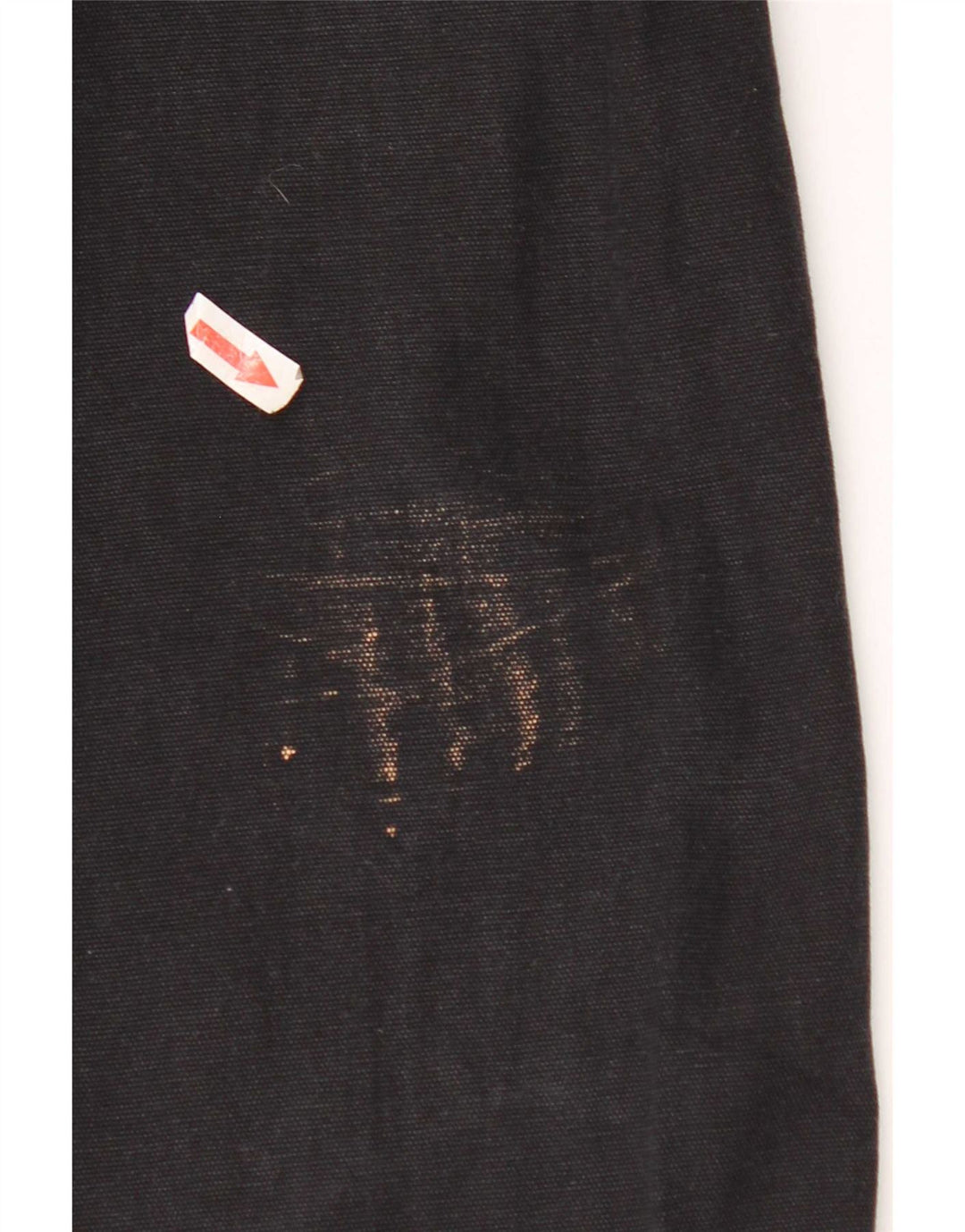Vans Mens Straight Cargo Trousers Medium W32 L28 Black Cotton
