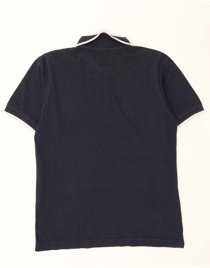 KAPPA Mens Polo Shirt Small Navy Blue Cotton