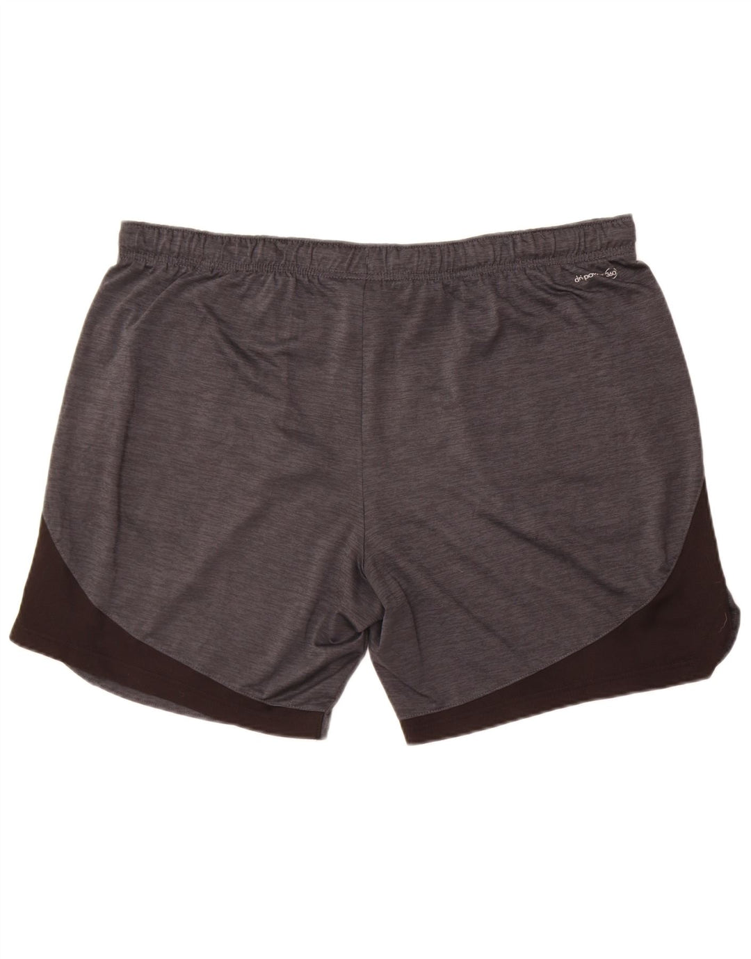 Russell Athletic Mens Sport Shorts Large Grey Colourblock Polyester