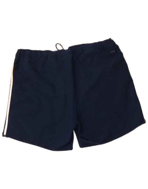 ADIDAS Mens Climalite Sport Shorts Large  Navy Blue Polyester