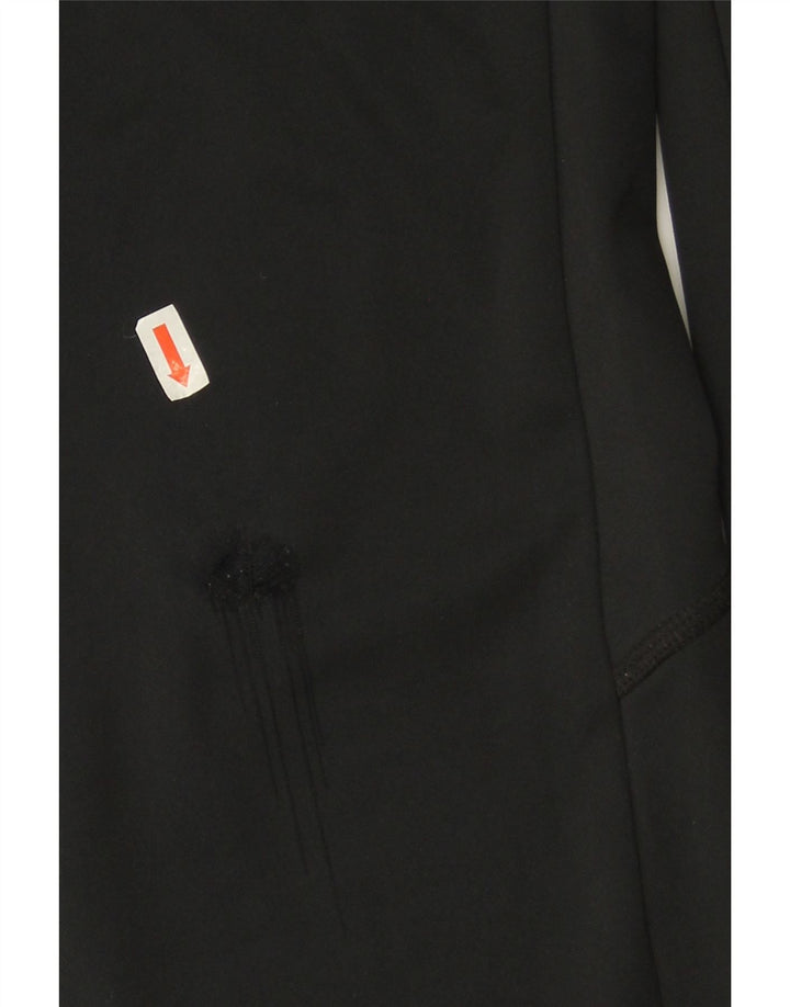 Nike Womens Dri Fit Tracksuit Trousers UK 8 Small  Black Polyester