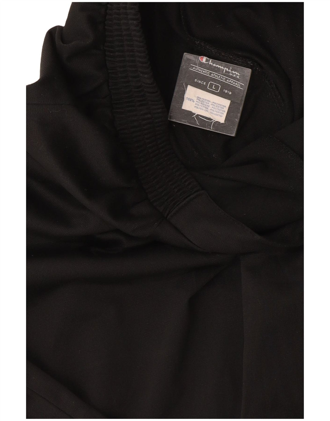 Champion Womens Flare Tracksuit Trousers UK 14 Large Black Polyester