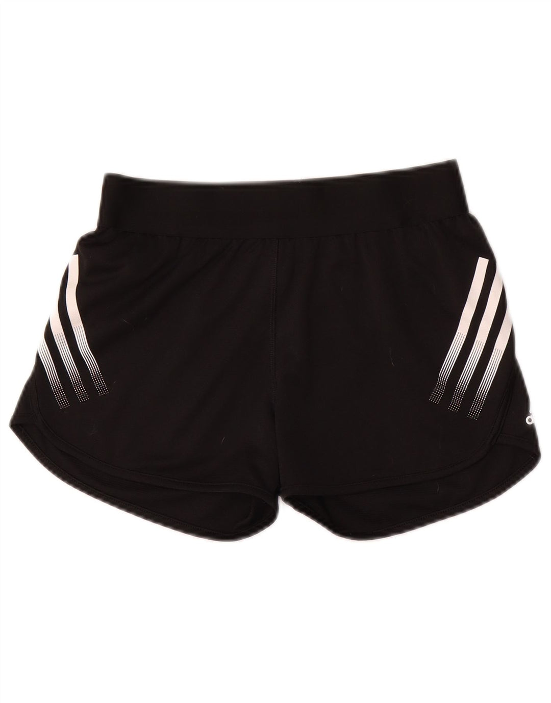 ADIDAS Girls Aeroready Sport Shorts 13-14 Years Black Polyester