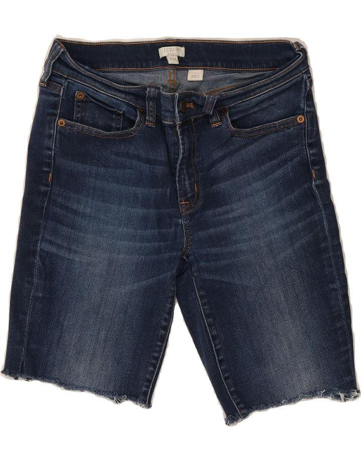 J. CREW Womens Denim Shorts W27 Small  Navy Blue Cotton Vintage J. Crew and Second-Hand J. Crew from Messina Hembry 