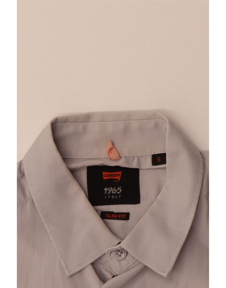 CARRERA Mens Slim Fit Shirt Small Grey