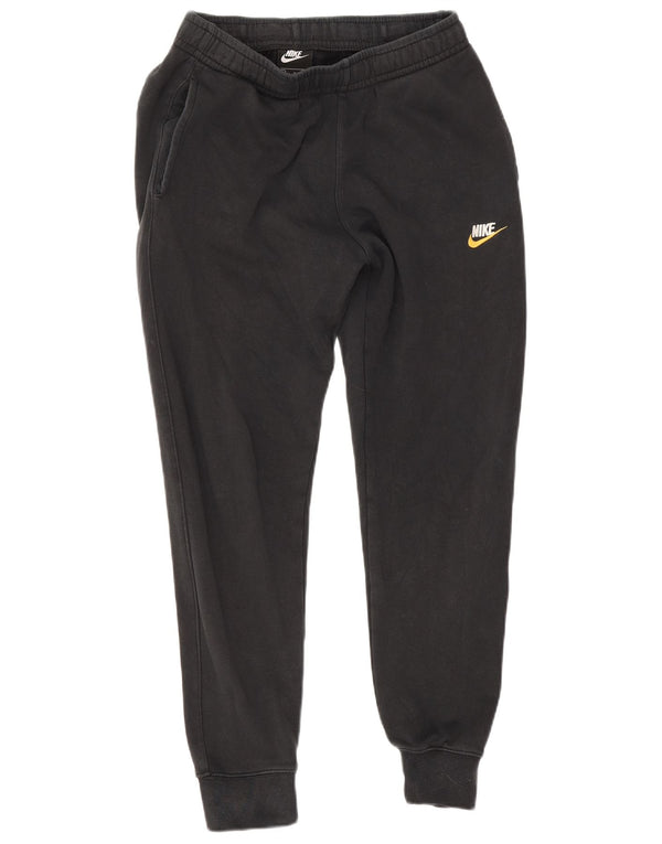 Nike Mens Tracksuit Trousers Joggers Small  Black Cotton