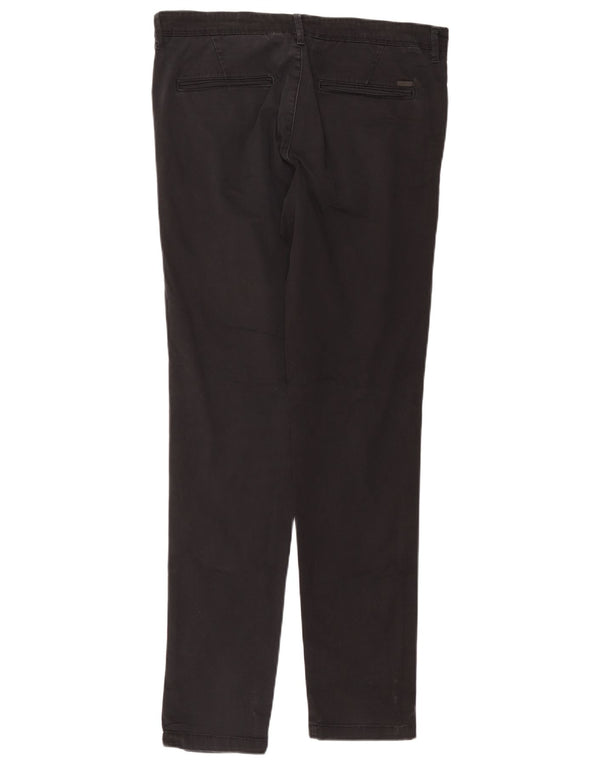 Mens Slim Chino Trousers W33 L34