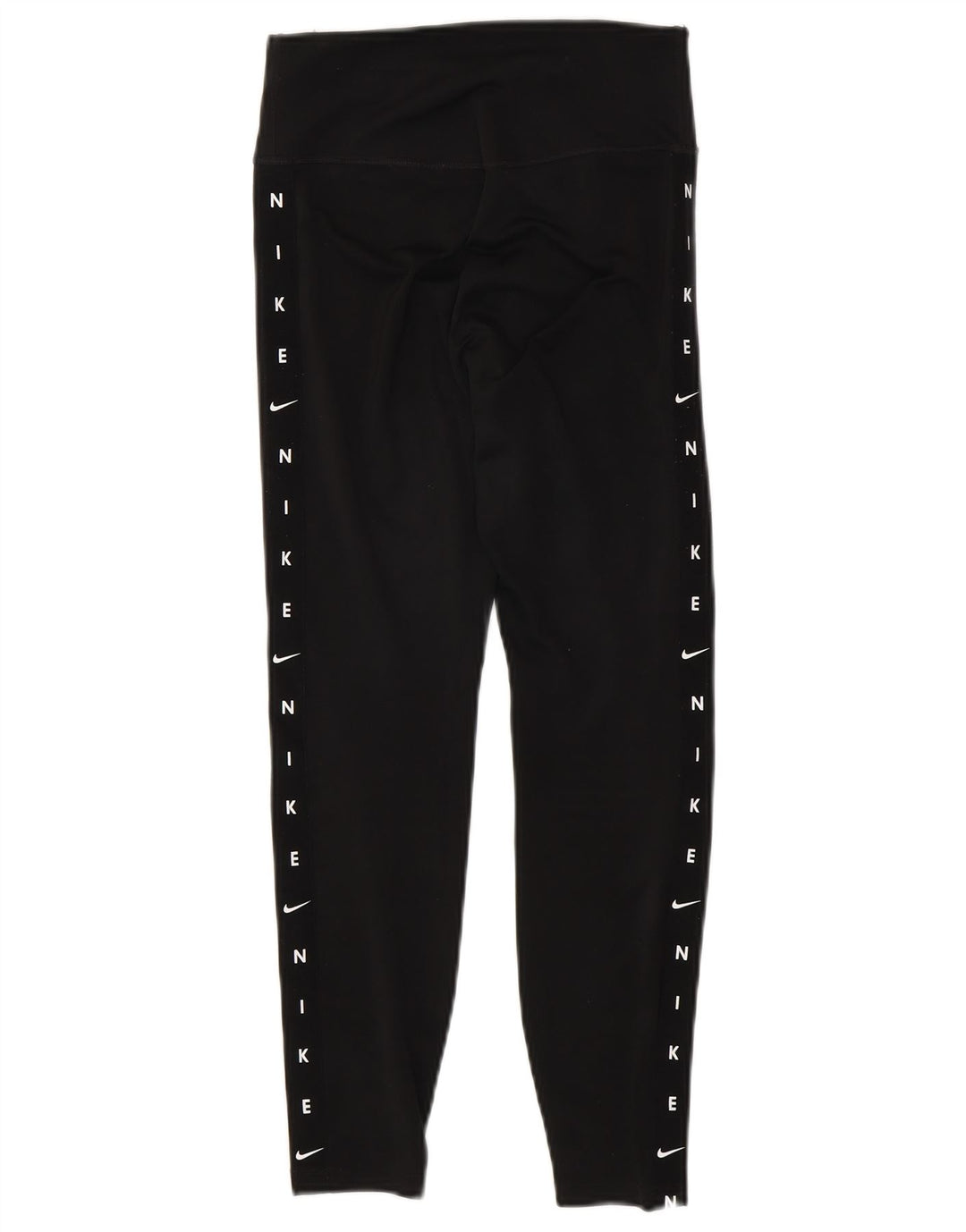 NIKE Womens Dri Fit Graphic Leggings UK 6 XS  Black