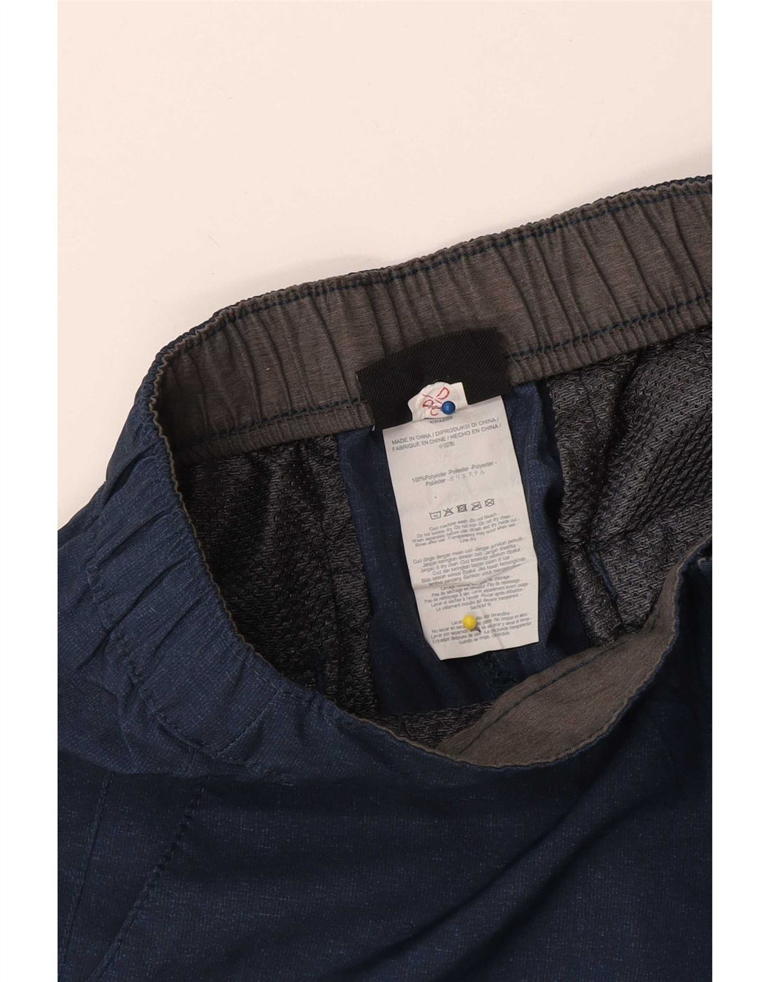 Rip Curl Boys Chino Shorts 13-14 Years Large W28 Navy Blue Polyester