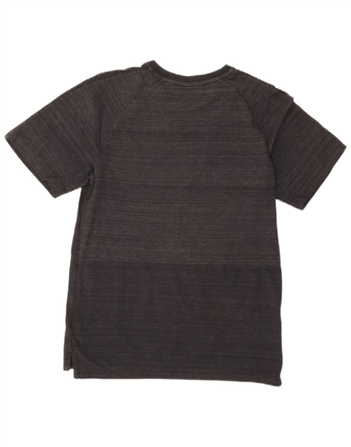 Nike Mens T-Shirt Top Small Grey Pinstripe Cotton