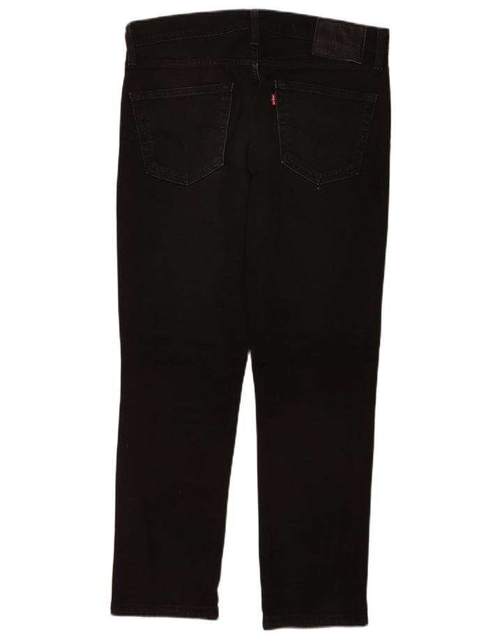 Levi's Mens 511 Slim Jeans W33 L27 Black Cotton