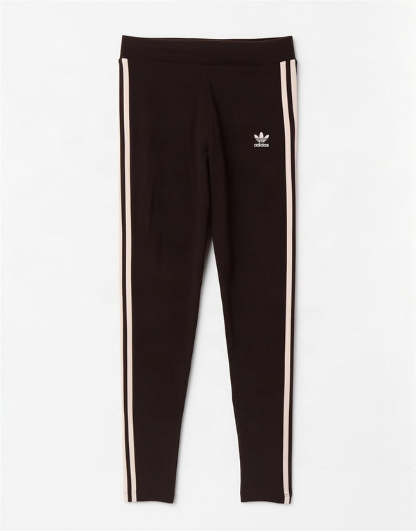 Adidas Womens Leggings UK 10 Small Black Cotton