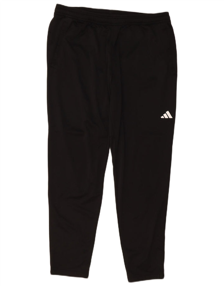 ADIDAS Mens Aeroready Tracksuit Trousers Large  Black Polyester