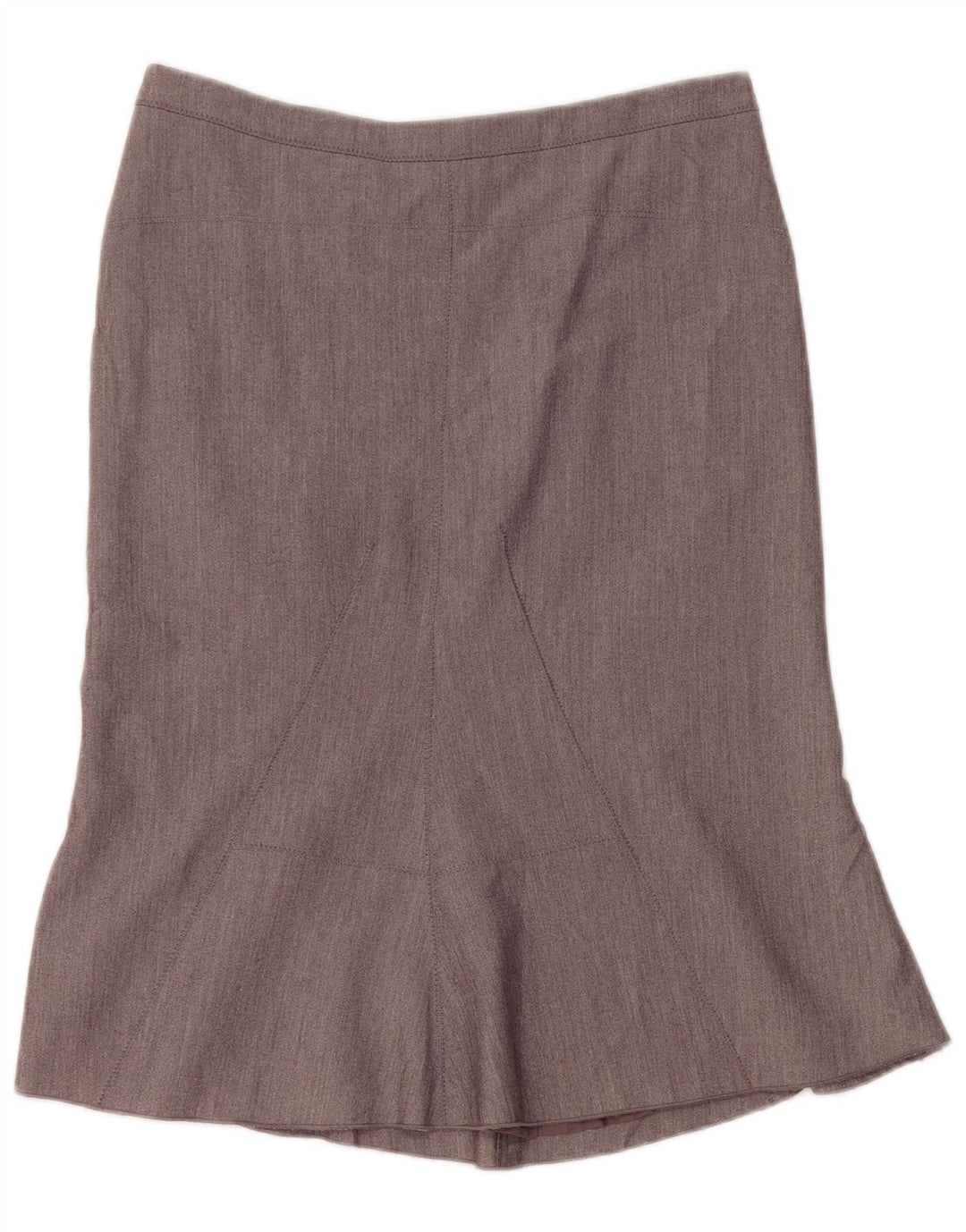 BCBGMAXAZRIA Womens Trumpet Skirt US 0 XS W28  Grey Polyester