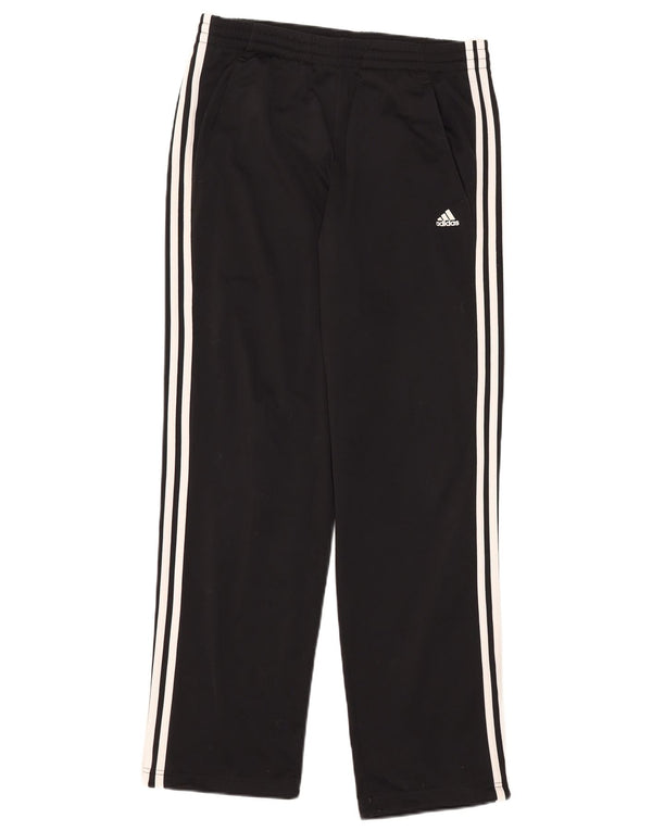 Adidas Mens Tracksuit Trousers Medium  Black Polyester
