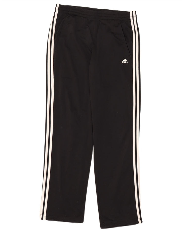Adidas Mens Tracksuit Trousers Medium  Black Polyester