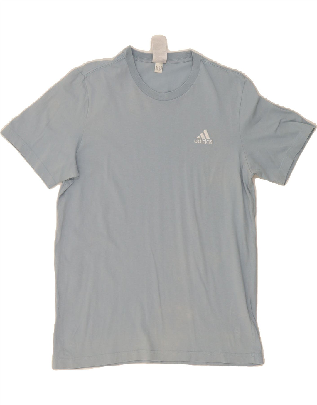 ADIDAS Mens T-Shirt Top Medium Blue Cotton Vintage Adidas and Second-Hand Adidas from Messina Hembry 