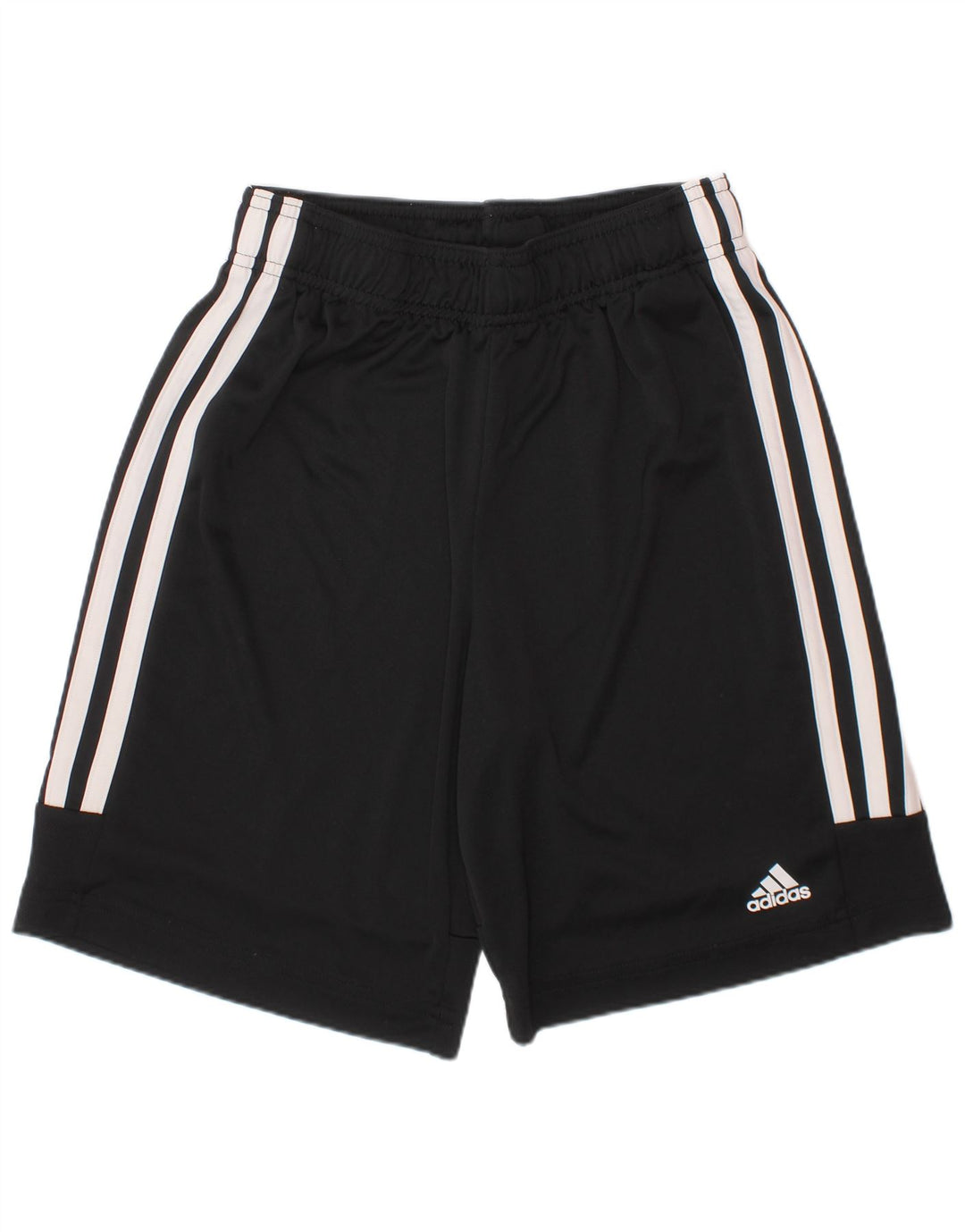 ADIDAS Boys Aeroready Sport Shorts 11-12 Years  Black Polyester