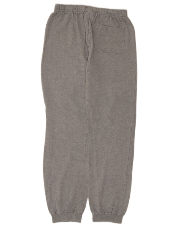 Champion Womens Tracksuit Trousers Joggers UK 12 Medium Grey Flecked Cotton