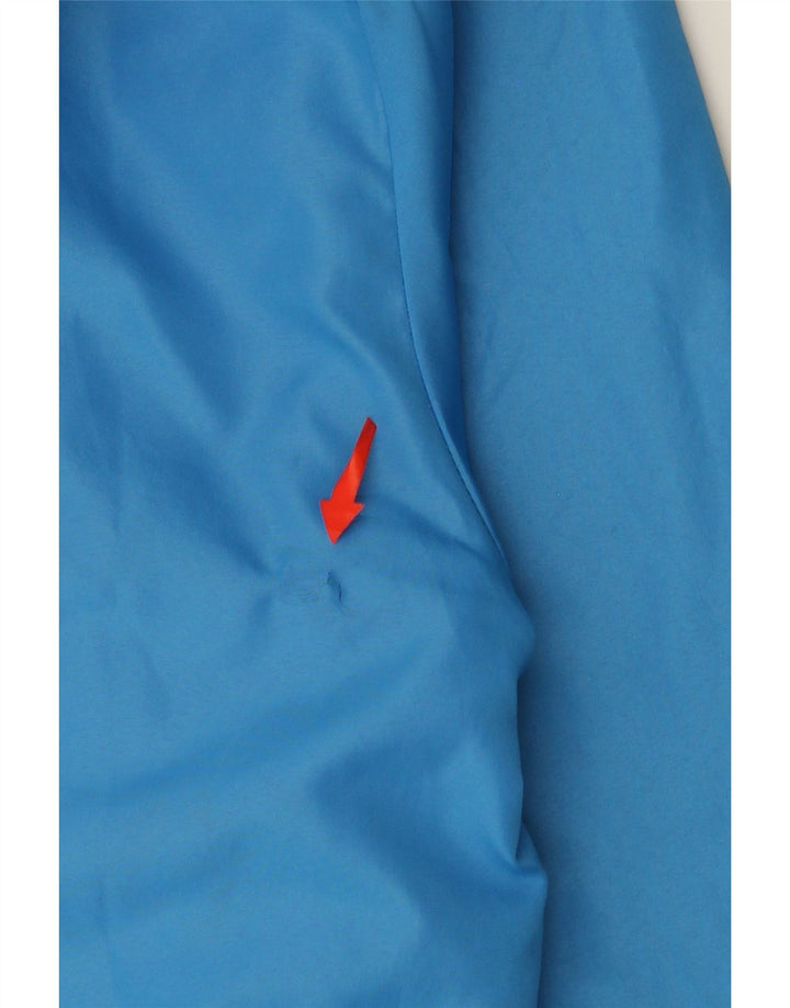 UMBRO Boys Hooded Tracksuit Top Jacket 13-14 Years XL Blue Polyester