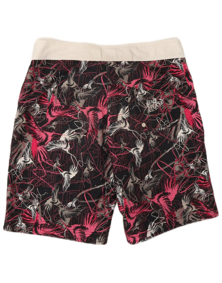 PUMA Womens Abstract Pattern Swimming Shorts UK 8 Small  Multicoloured