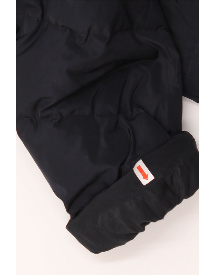 Armani Junior Girls Hooded Padded Coat 13-14 Years Navy Blue Polyester