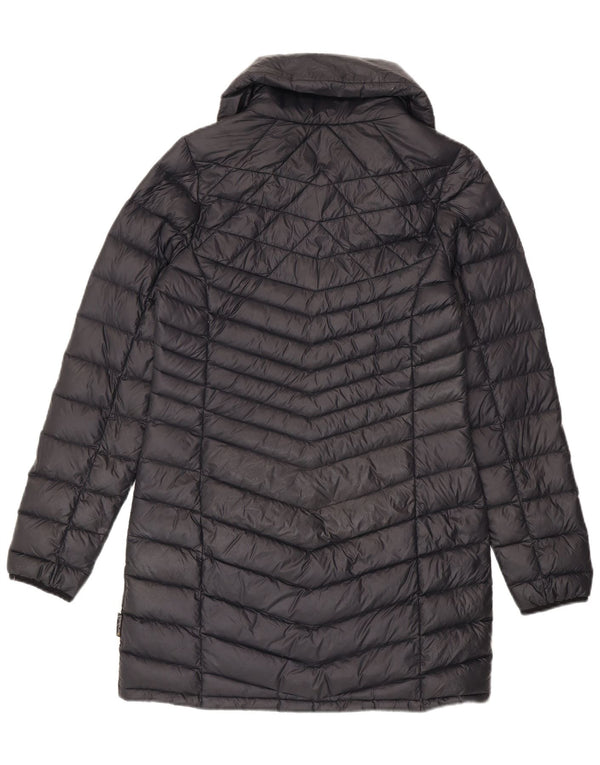 Jack Wolfskin Womens Padded Coat UK 8/10 Small Grey Polyamide