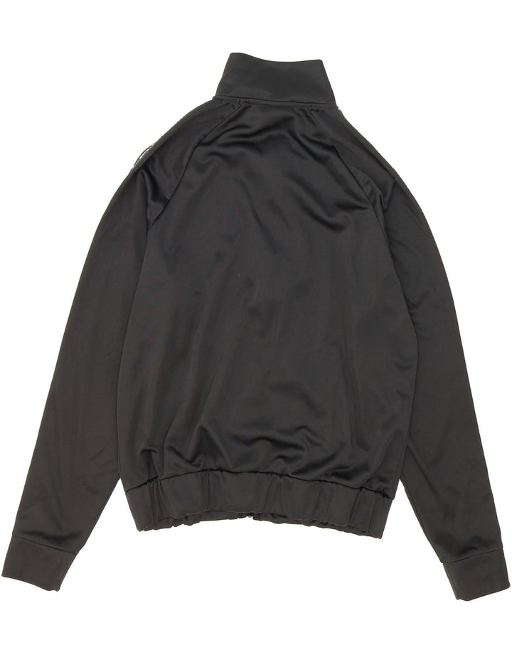 FILA Womens Graphic Tracksuit Top Jacket UK 16 Large Black Polyester Vintage Fila and Second-Hand Fila from Messina Hembry 