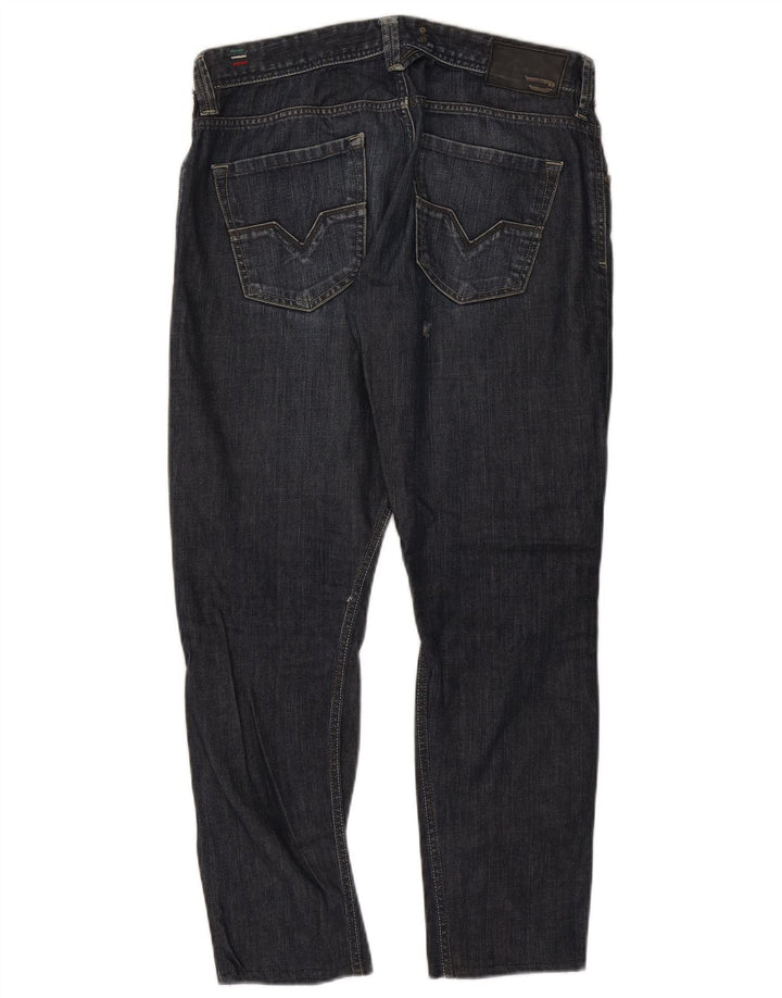 Diesel Mens Larkee Slim Jeans W33 L27 Navy Blue