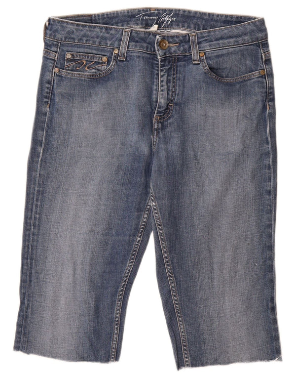 Tommy Hilfiger Womens Denim Shorts W30 Medium Blue Cotton