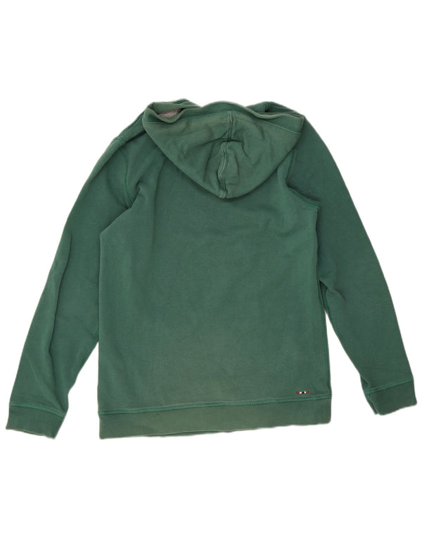 Napapijri Boys Geographic Graphic Hoodie Jumper 13-14 Years Green