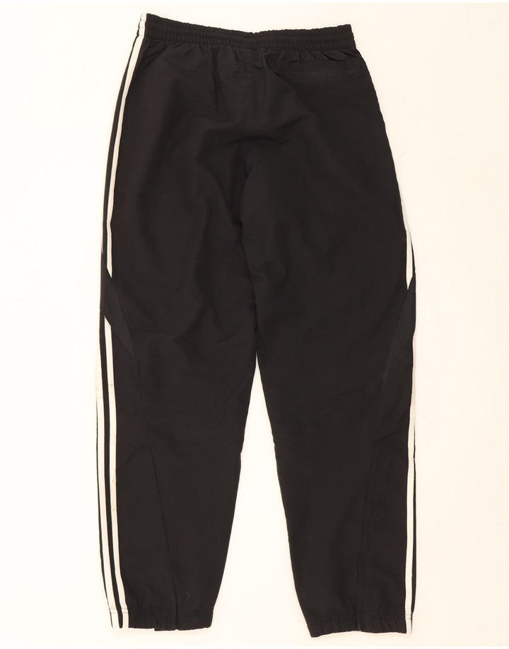 Adidas Mens Tracksuit Trousers Joggers Small Black Polyester