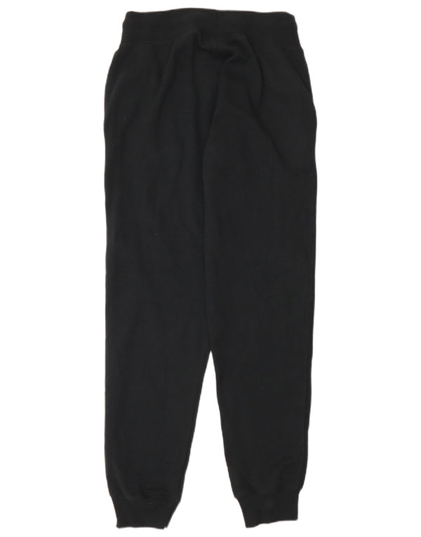Champion Womens Graphic Tracksuit Trousers Joggers UK 8 Small Black