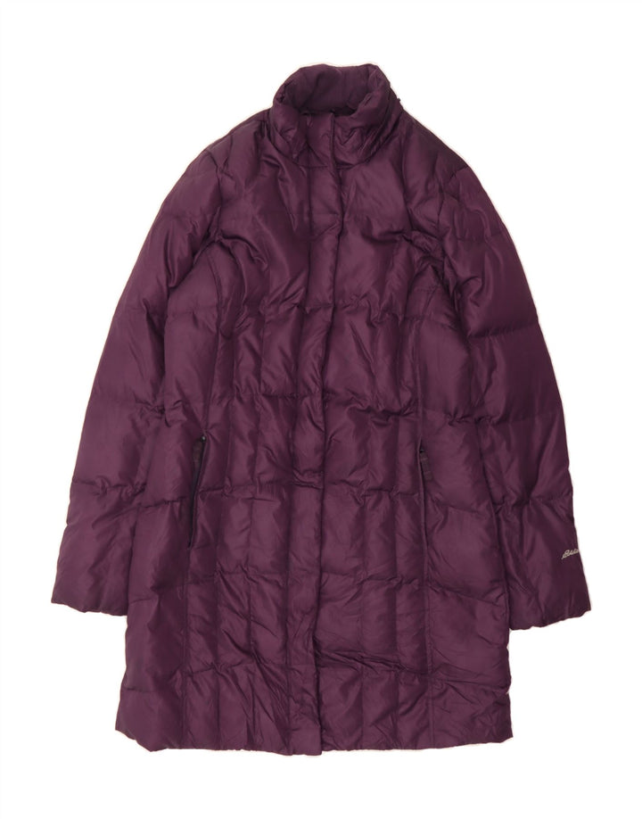 EDDIE BAUER Womens Padded Coat UK 14 Medium Purple Vintage Eddie Bauer and Second-Hand Eddie Bauer from Messina Hembry 