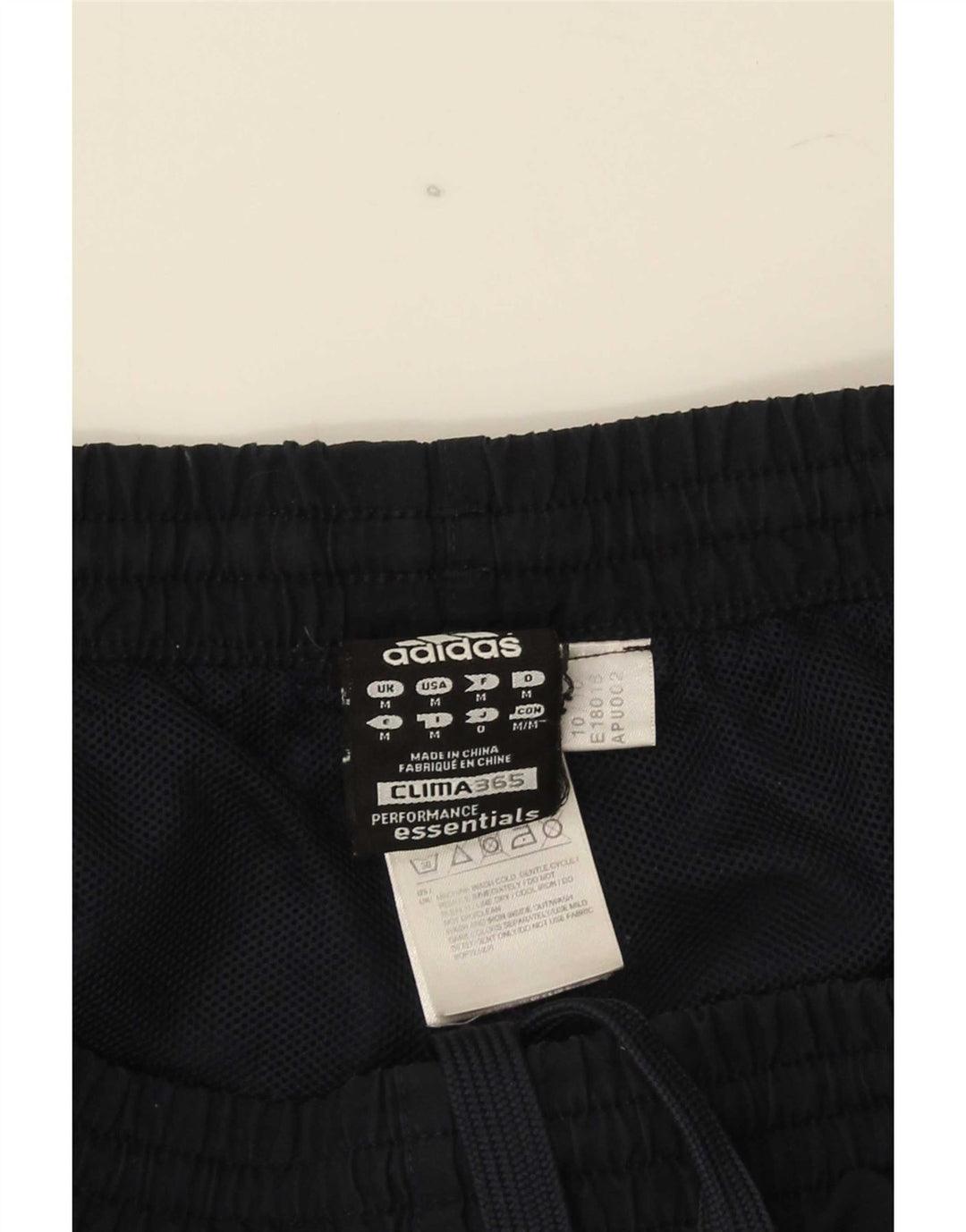 Adidas Mens Climalite Sport Shorts Medium Navy Blue Polyester