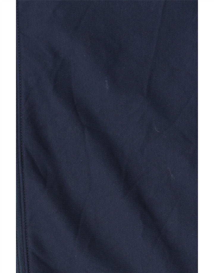 Under Armour Mens Tracksuit Top Jacket Medium Navy Blue Colourblock