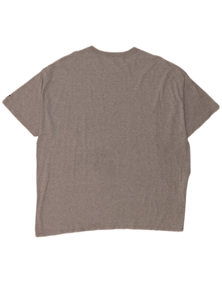 Russell Athletic Mens Baylor Bears Graphic T-Shirt Top 3XL Grey Cotton