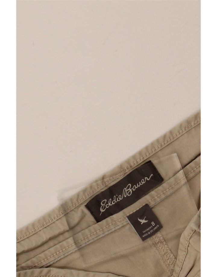 EDDIE BAUER Womens Chino Shorts US 8 Medium W34  Beige Cotton Vintage Eddie Bauer and Second-Hand Eddie Bauer from Messina Hembry 