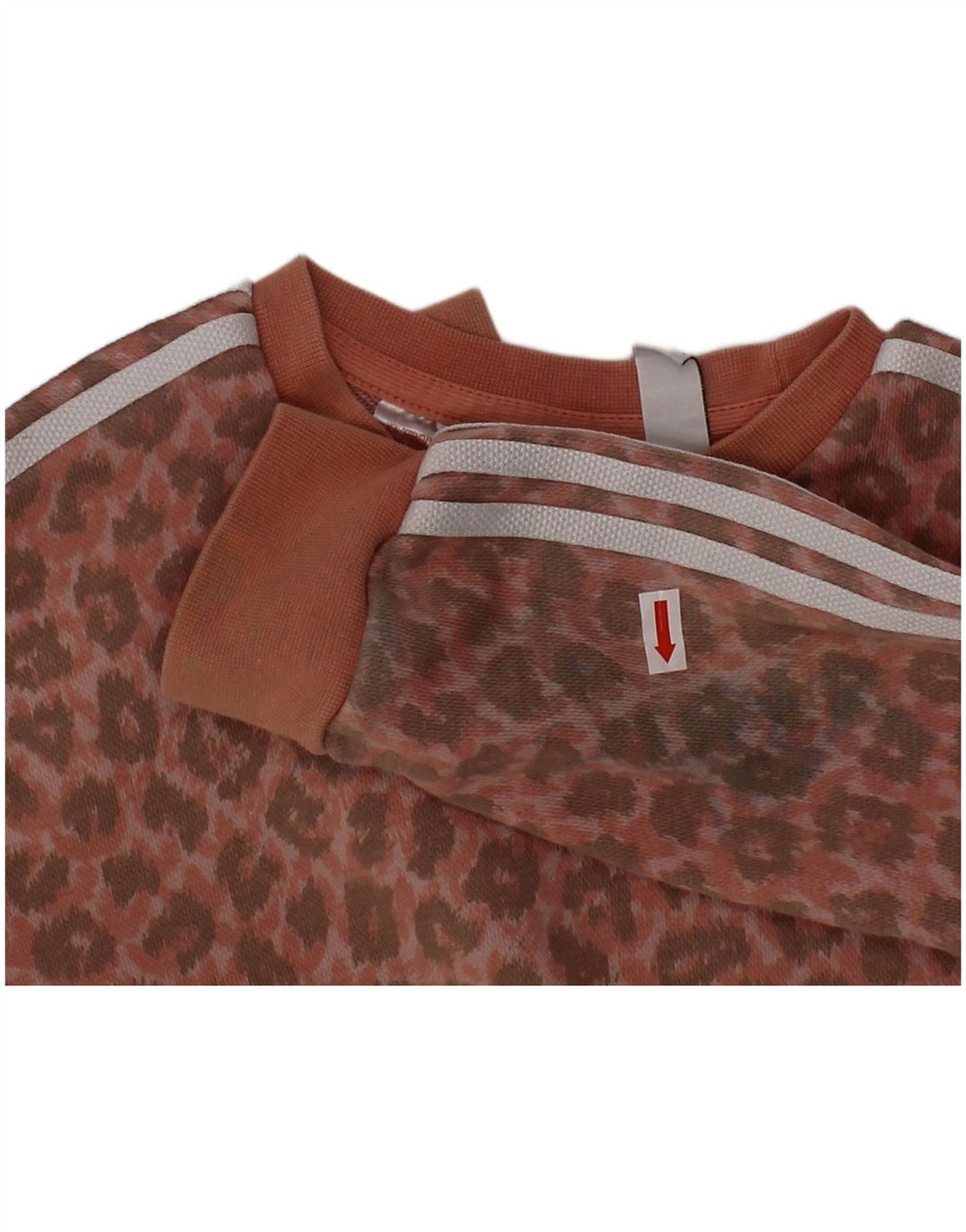 ADIDAS Baby Girls Full Tracksuit 18-24 Months  Pink Animal Print Cotton