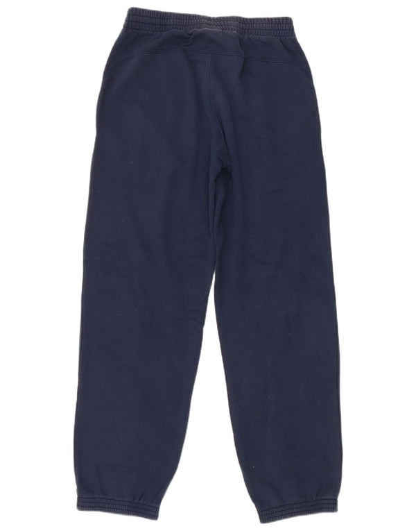 Adidas Mens Tracksuit Trousers Joggers Small Navy Blue Cotton