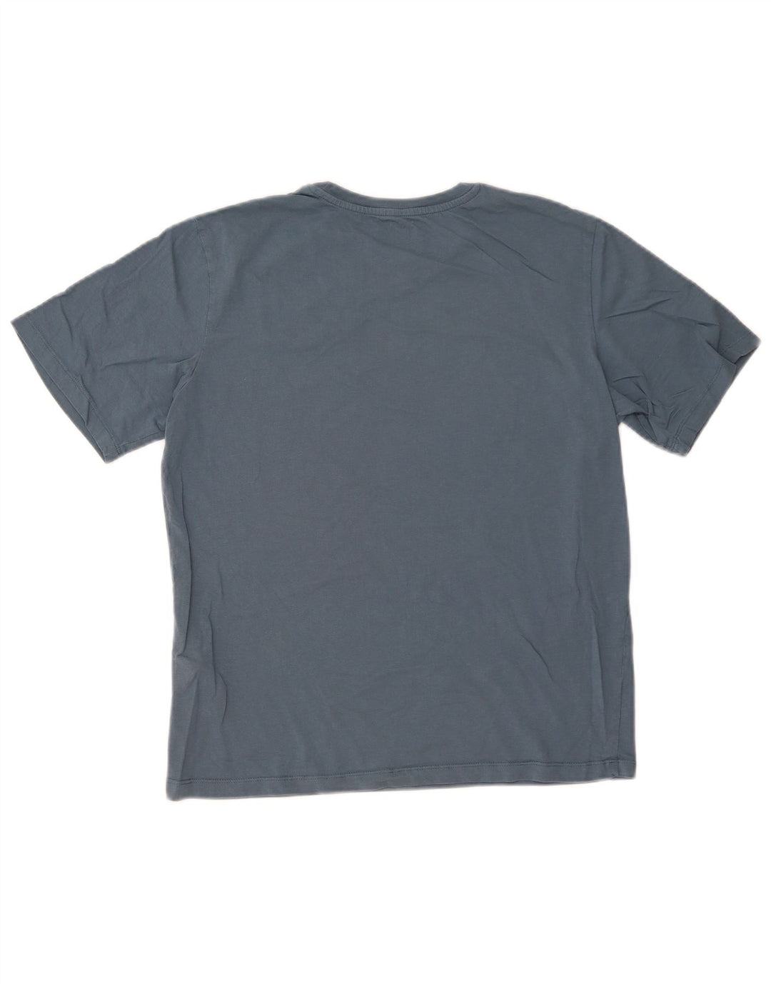 Jack & Jones Mens T-Shirt Top Medium Blue Cotton