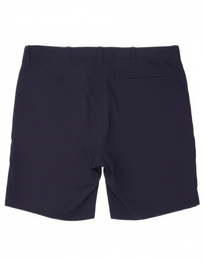 J. Crew Womens Gramercy Chino Shorts W34 Large Navy Blue Nylon