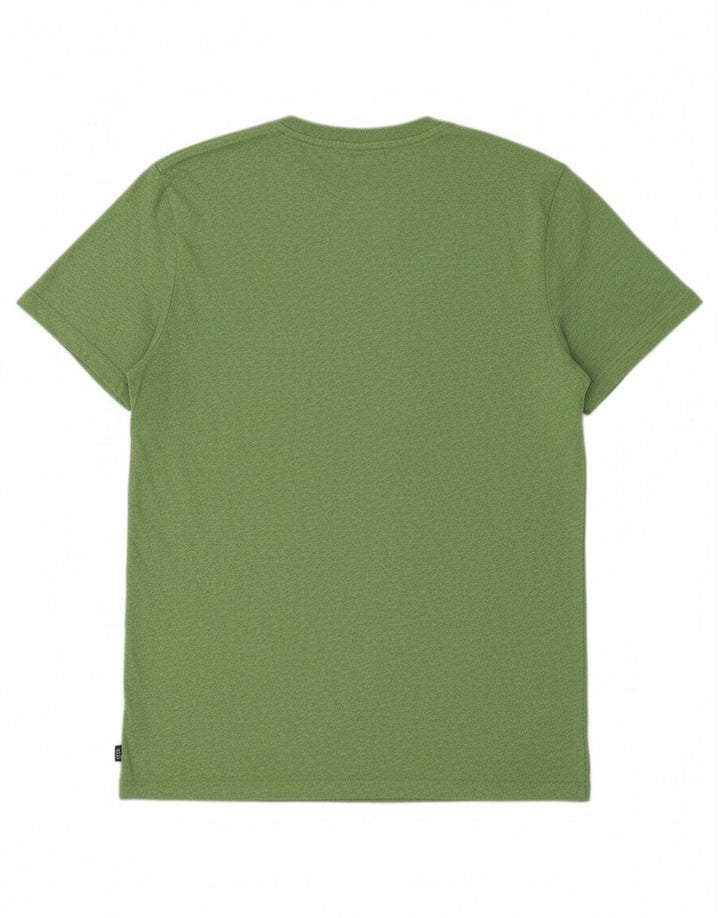Superdry Mens T-Shirt Top Medium Green Cotton