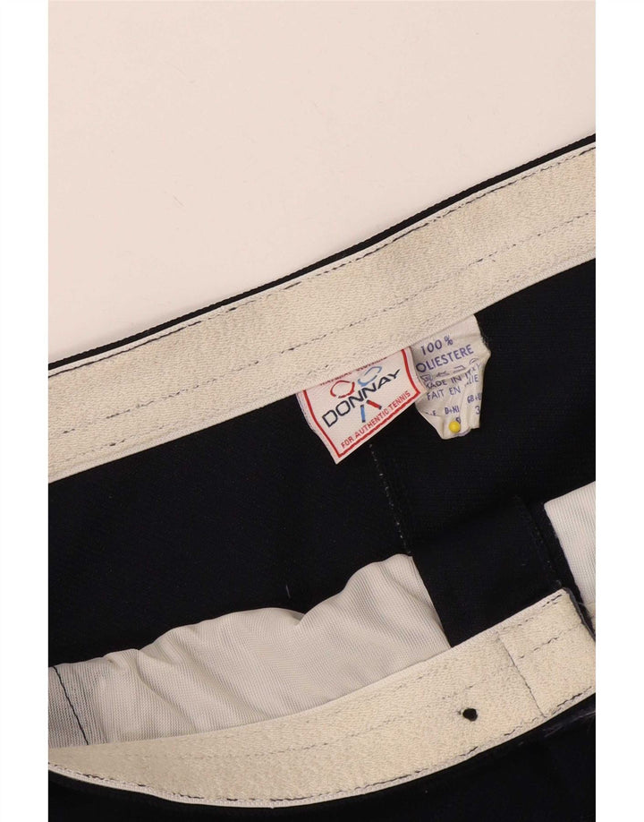 Donnay Womens Chino Shorts IT 46 Large W36 Navy Blue Polyester