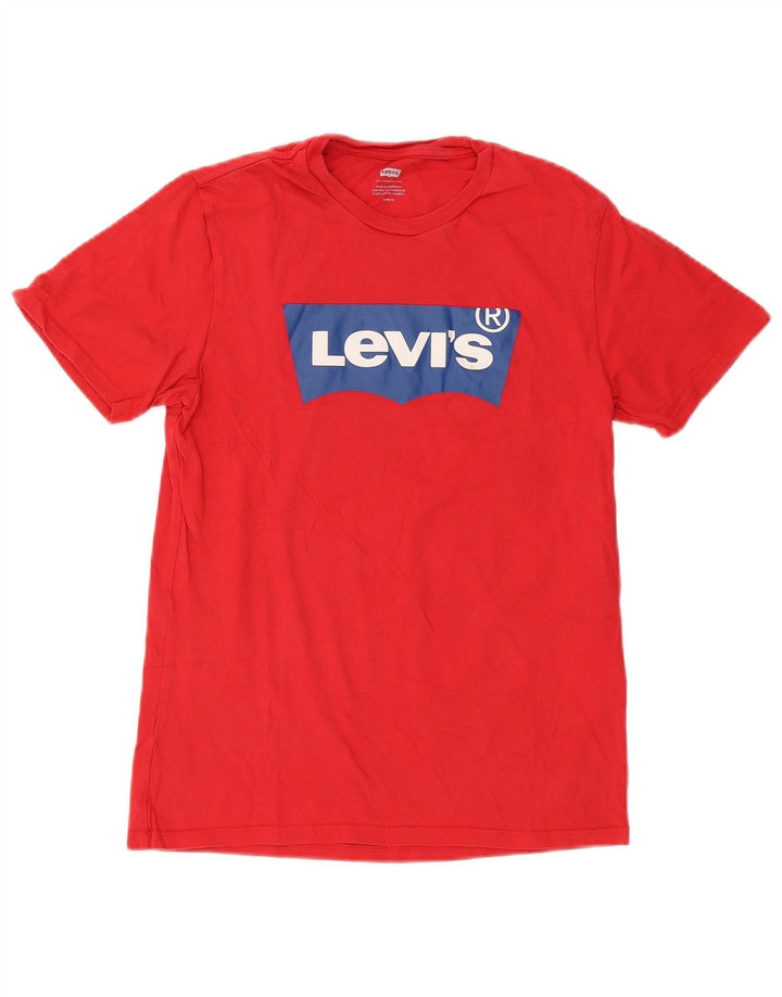 Levi's Mens Graphic T-Shirt Top Small Red