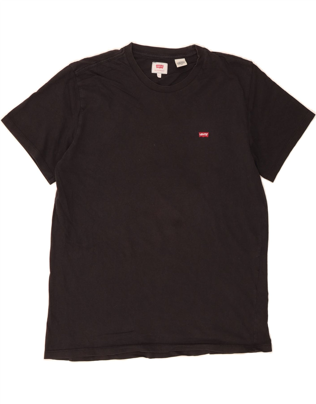 LEVI'S Mens T-Shirt Top Large Black Cotton Vintage Levi's and Second-Hand Levi's from Messina Hembry 