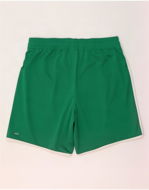 Adidas Mens Climalite Sport Shorts Large Green Polyester