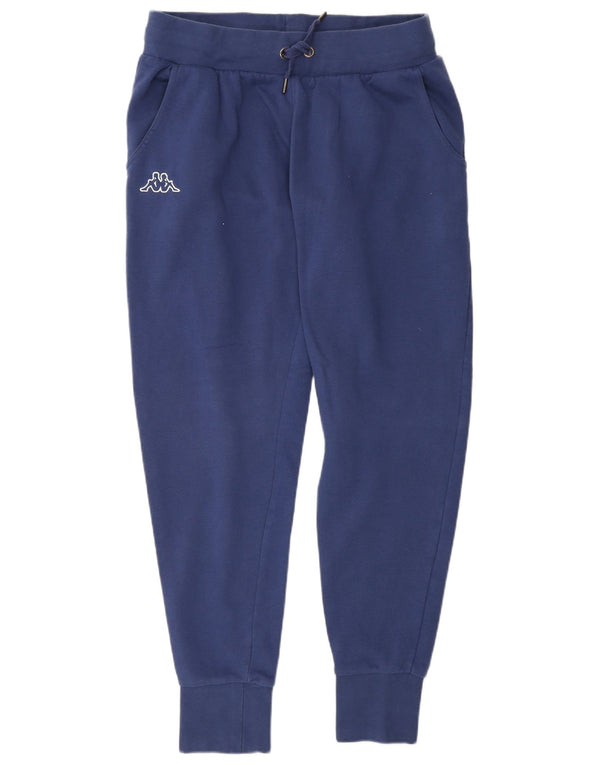 Kappa Mens Tracksuit Trousers Joggers Large Navy Blue Cotton