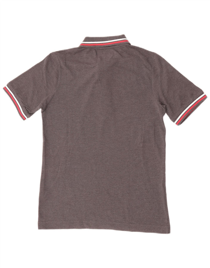 Kappa Mens Polo Shirt Small Grey Cotton