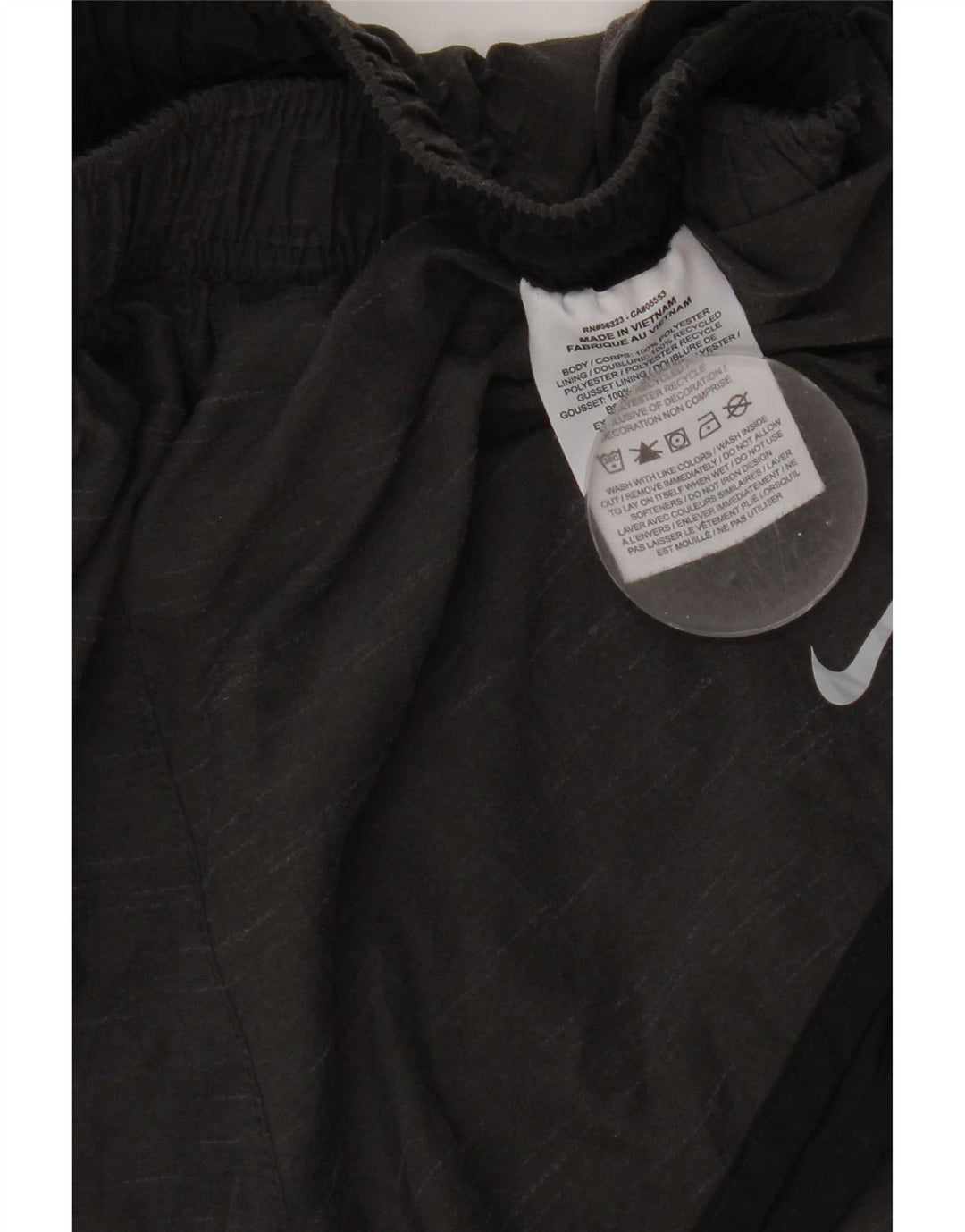 Nike Womens Sport Shorts UK 8 Small Grey Colourblock Polyester